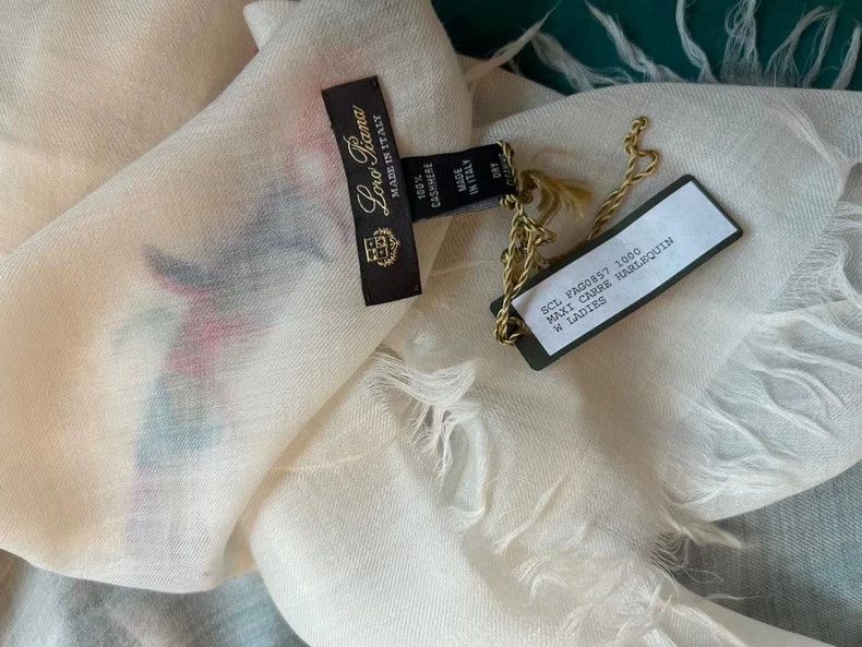 Loro Piana Loro Piana Cashmere Scarf 140X140 - dmc Size ONE SIZE - 3 Thumbnail