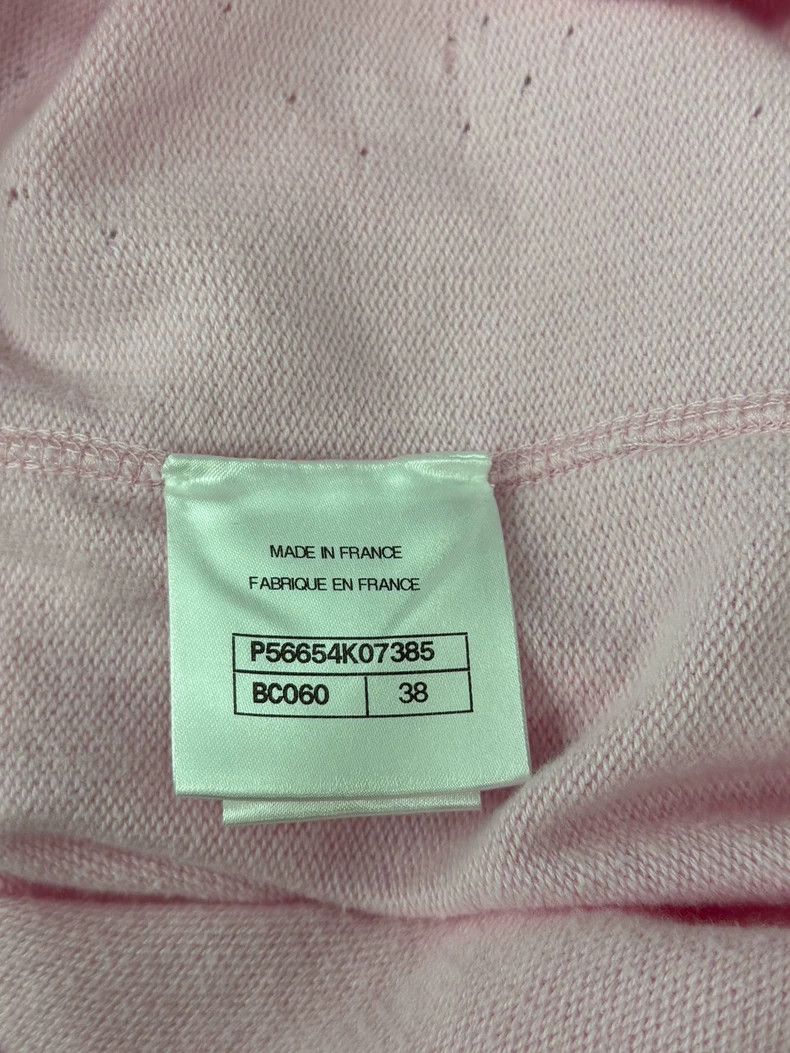 Chanel Chanel Pink Openwork Knit Dress - dmc Size US M / EU 48-50 / 2 - 5 Thumbnail