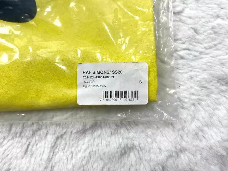 Raf Simons Raf Simons Big Fit Smiley Tee - dmc Size US S / EU 44-46 / 1 - 4 Thumbnail