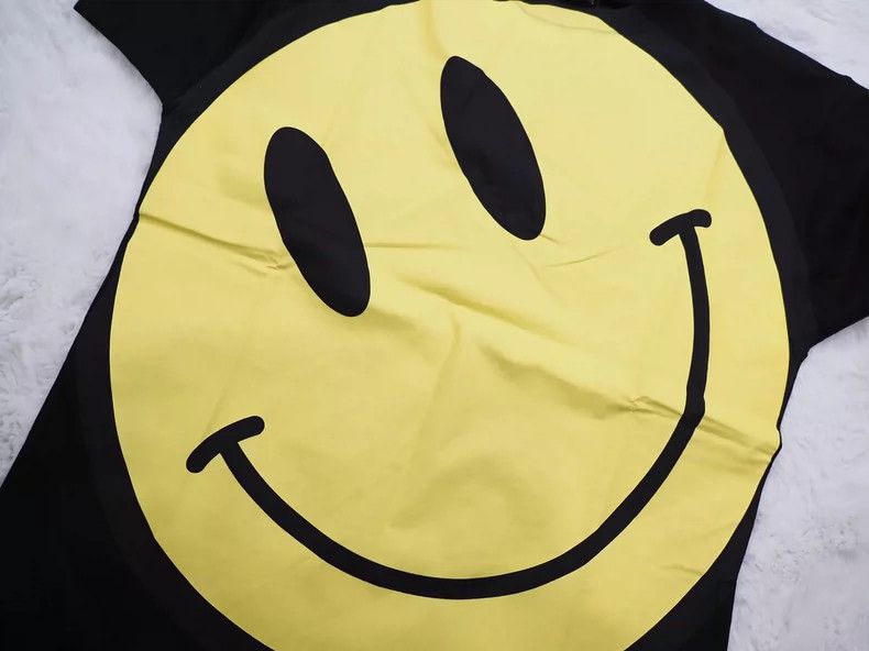 Raf Simons Raf Simons Big Fit Smiley Tee - dmc Size US S / EU 44-46 / 1 - 3 Thumbnail