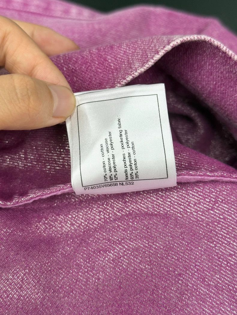 Chanel Chanel Pink Denim Skirt - dmc Size US 31 - 6 Thumbnail