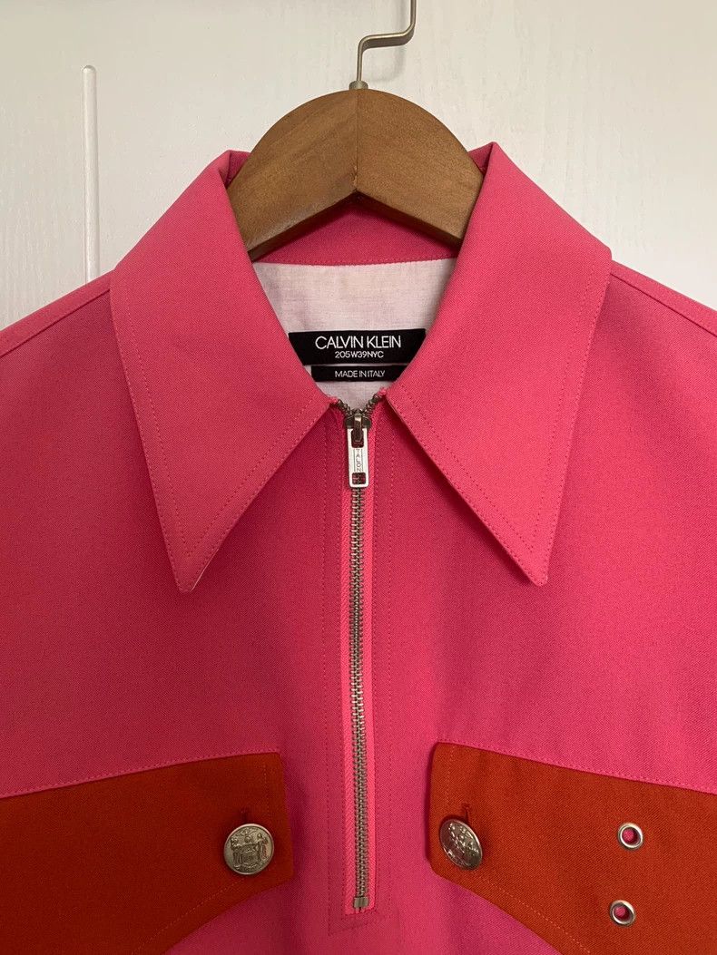 Calvin Klein 205W39NYC Raf Simons 205W39NYC Short Sleeve Shirt - dmc Size US S / EU 44-46 / 1 - 3 Thumbnail