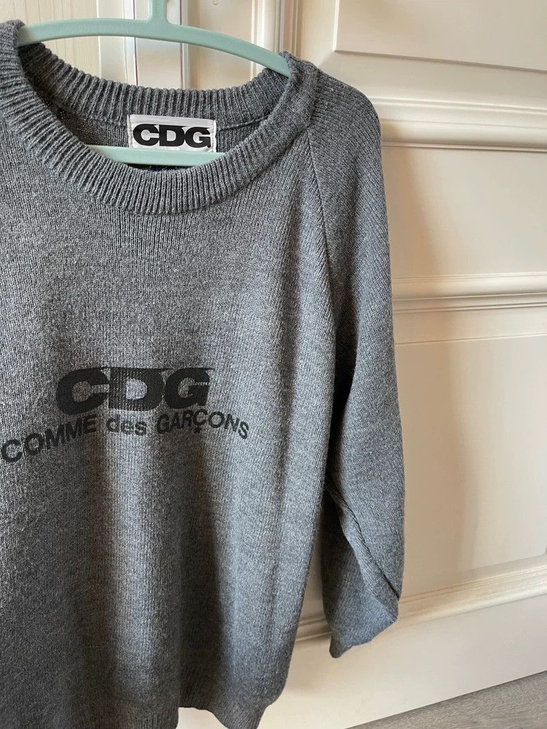 Comme des Garcons Comme des Garcons Gray Sweater L - dmc Size US L / EU 52-54 / 3 - 2 Thumbnail