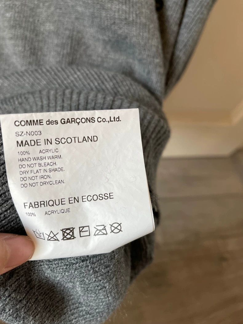 Comme des Garcons Comme des Garcons Gray Sweater L - dmc Size US L / EU 52-54 / 3 - 5 Thumbnail