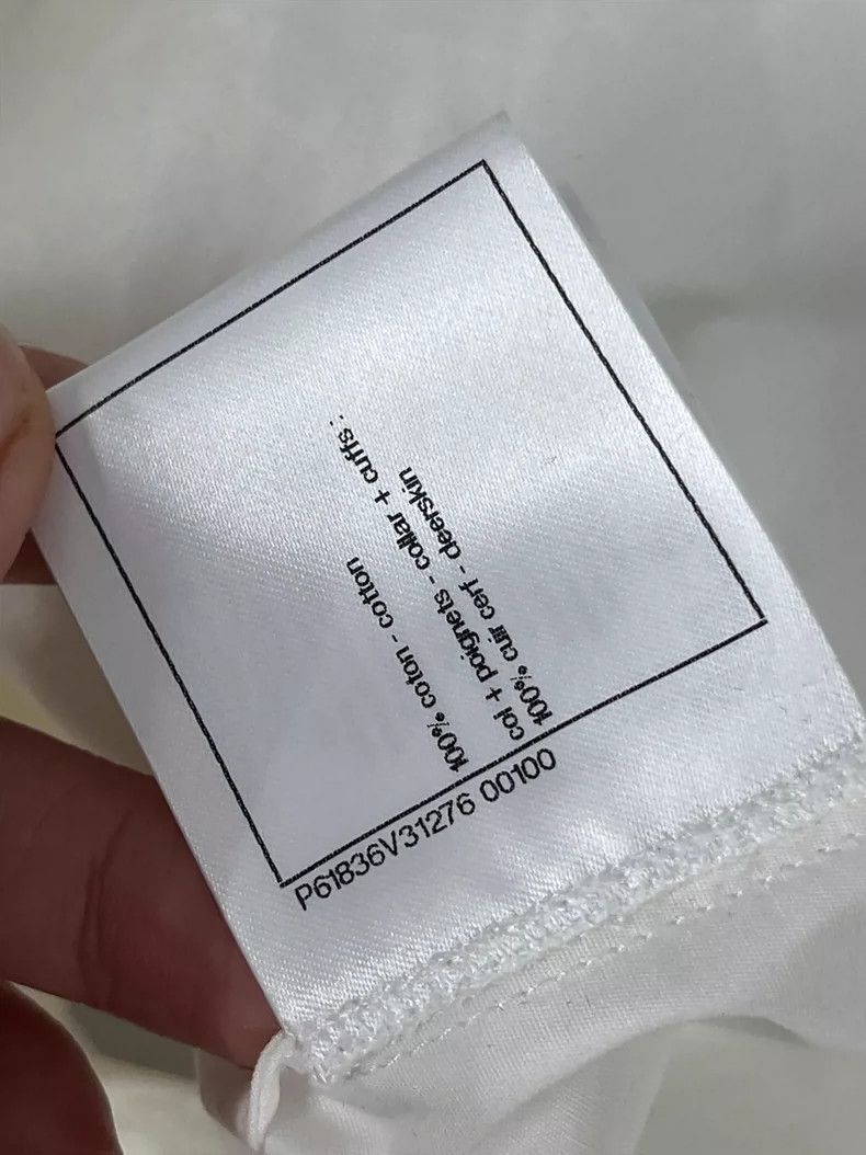 Chanel Chanel Egypt Collection White Collar Shirt - dmc Size US M / EU 48-50 / 2 - 7 Thumbnail