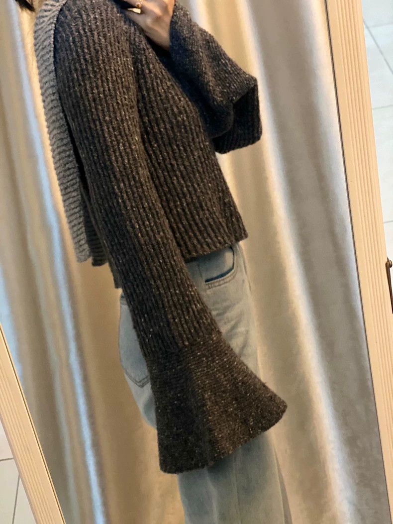 Loewe Loewe Bell Sleeve Knit Top - dmc Size US M / EU 48-50 / 2 - 9 Thumbnail