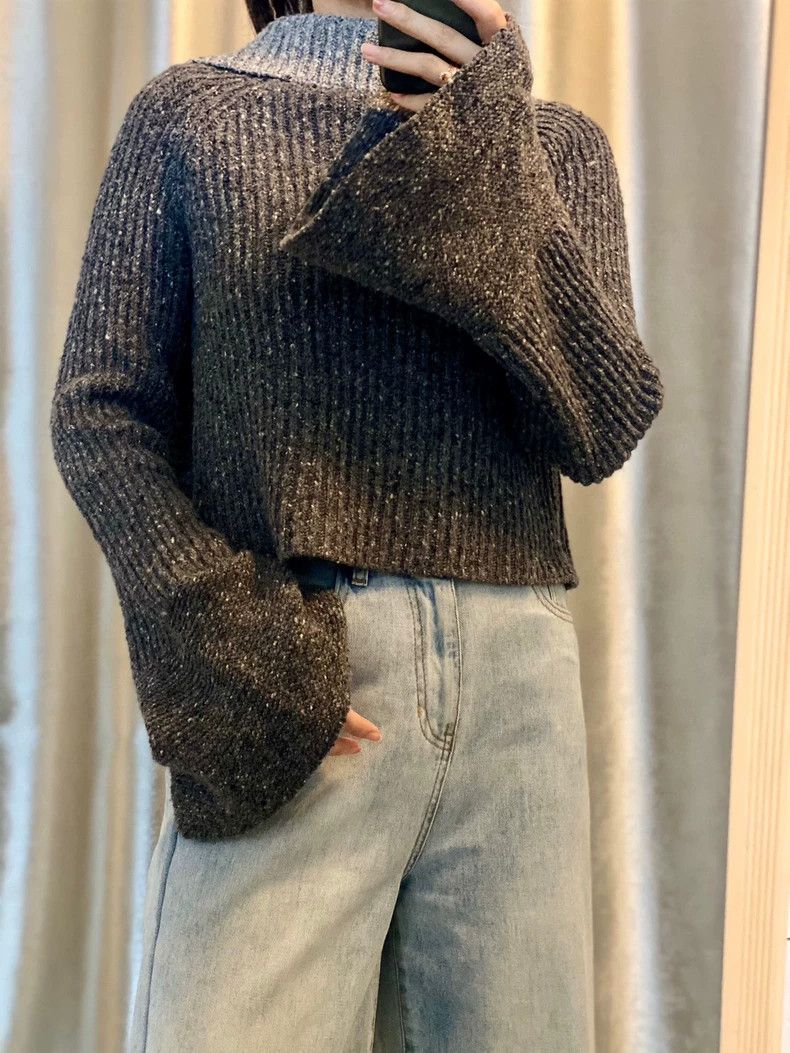 Loewe Loewe Bell Sleeve Knit Top - dmc Size US M / EU 48-50 / 2 - 8 Thumbnail
