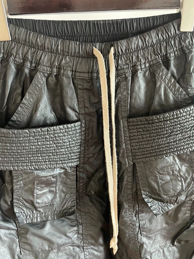 Rick Owens Rick Owens 15SS Waxed Double-Ring Shorts - dmc Size US 26 / EU 42 - 3 Thumbnail
