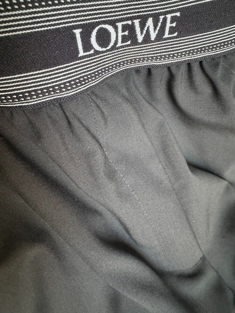 Loewe LOEWE Wool Shorts S Black - dmc Size US 28 / EU 44 - 4 Thumbnail