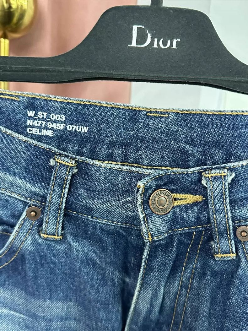 Celine Celine Blue Denim Jeans Size 26 - dmc Size US 26 / EU 42 - 3 Thumbnail
