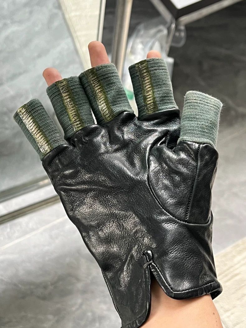 Carol Christian Poell CAROL CHRISTIAN POELL Kangaroo Leather Gloves - dmc Size ONE SIZE - 2 Thumbnail