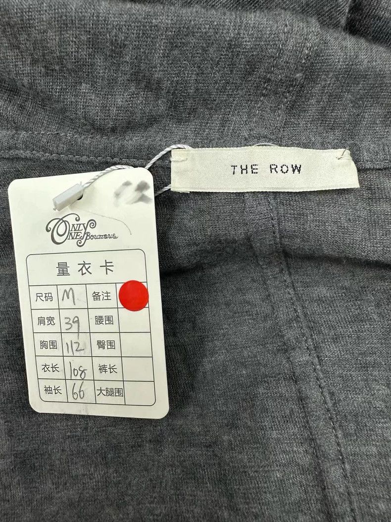 The Row The Row Long Gray Cashmere Cardigan - dmc Size US M / EU 48-50 / 2 - 3 Thumbnail