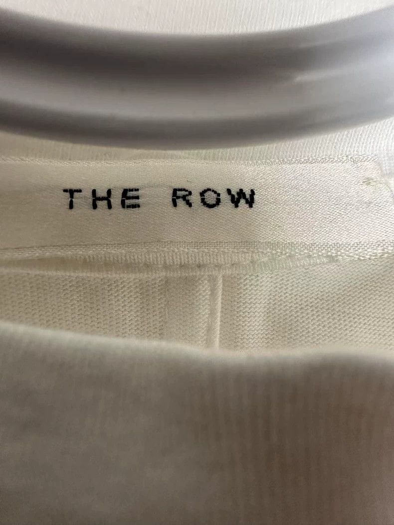 The Row THE ROW White Short Sleeve Top M - dmc Size US M / EU 48-50 / 2 - 3 Thumbnail