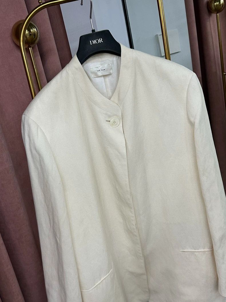 The Row The Row Beige Blazer Jacket - dmc Size US M / EU 48-50 / 2 - 2 Thumbnail