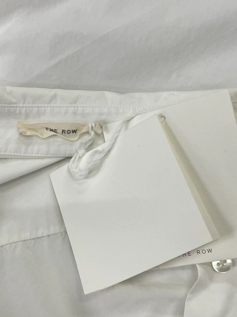 The Row The Row White Long Sleeve Shirt - dmc Size US M / EU 48-50 / 2 - 3 Thumbnail