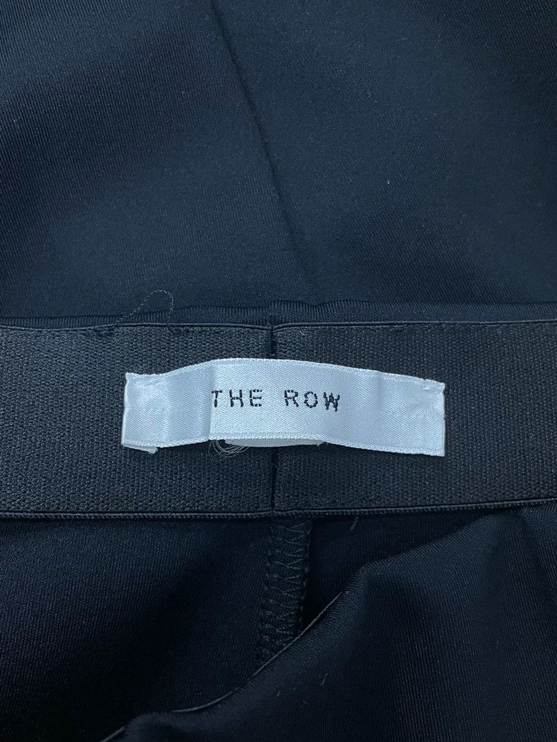 The Row The Row Black Split Hem Stretch Pants - dmc Size US 26 / EU 42 - 4 Thumbnail