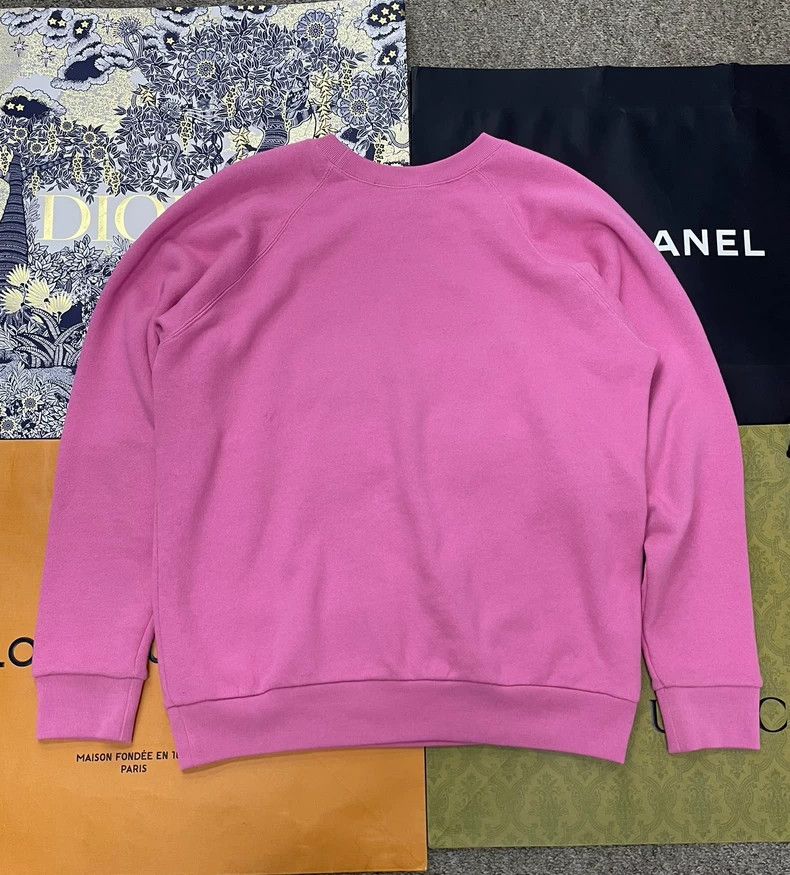 Gucci Gucci Pink Logo Bear Sweatshirt XS - dmc Size US XS / EU 42 / 0 - 3 Thumbnail