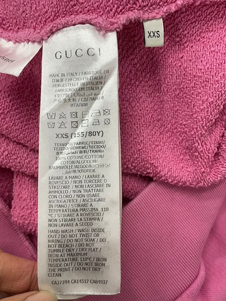 Gucci Gucci Pink Mickey Sweatshirt XXS - dmc Size US XXS / EU 40 - 5 Thumbnail