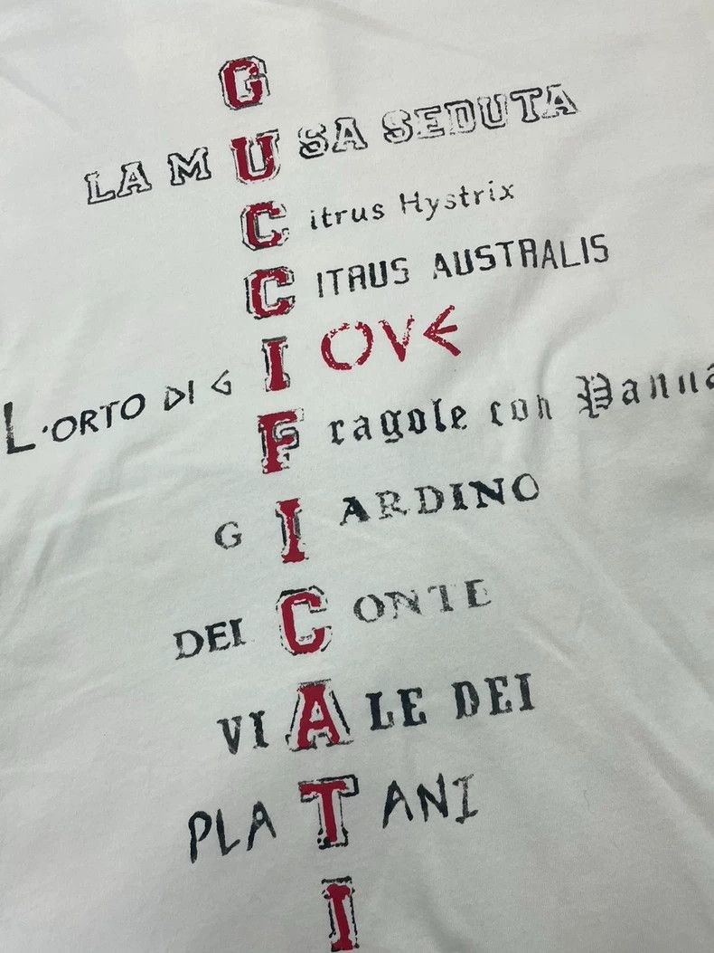 Gucci Gucci Letter Print Short Sleeve T-shirt - dmc Size US S / EU 44-46 / 1 - 2 Thumbnail