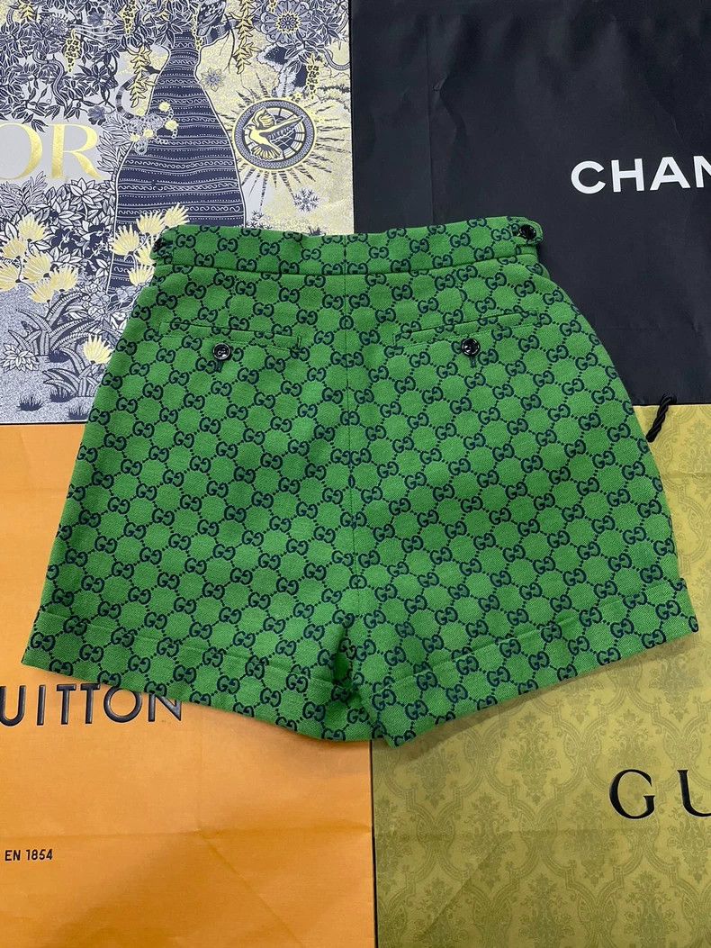 Gucci Gucci GreenLogo Shorts - dmc Size US 36 / EU 52 - 3 Thumbnail