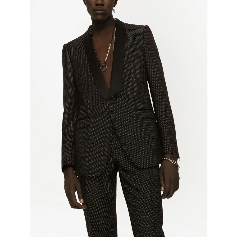 Dolce & Gabbana Dolce & Gabbana BLACK Jackets - Blazers Size US S / EU 44-46 / 1 - 2 Thumbnail