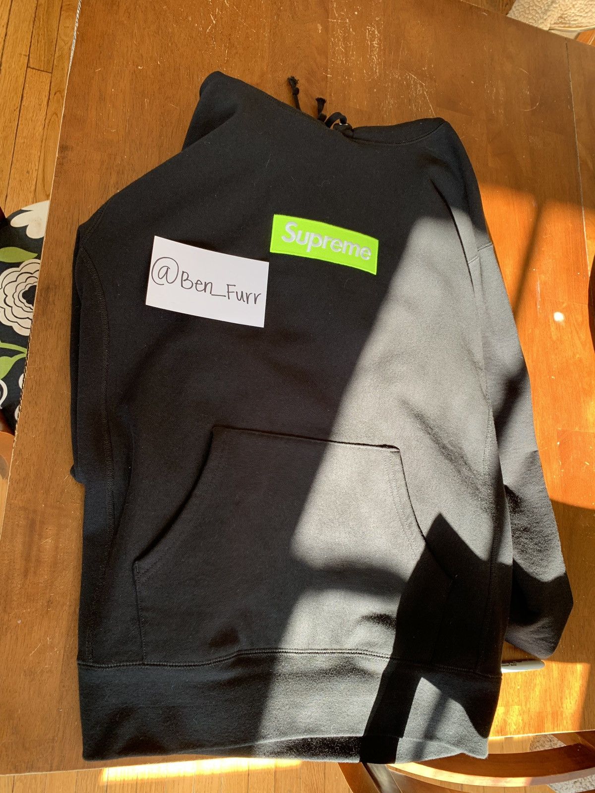 Supreme box logo black lime deals