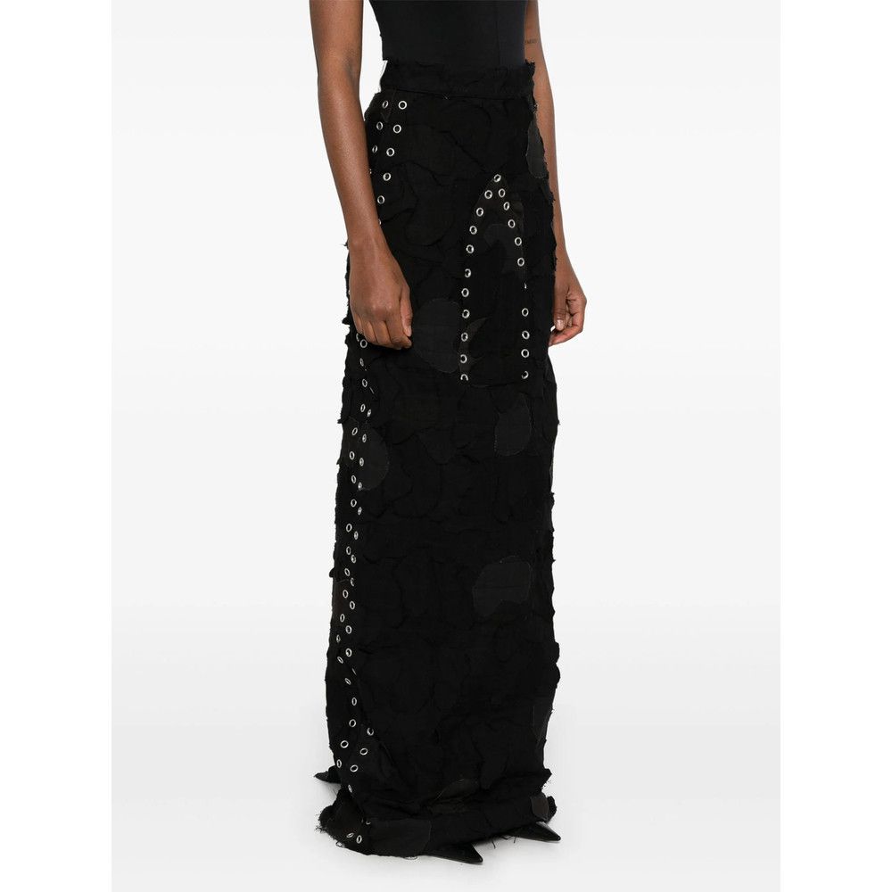 Who Decides War Who Decides War BLACK Skirts - Straight Skirts Size 26" / US 2 / IT 38 - 4 Thumbnail