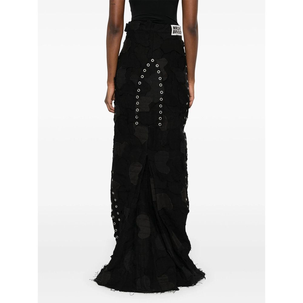 Who Decides War Who Decides War BLACK Skirts - Straight Skirts Size 26" / US 2 / IT 38 - 5 Thumbnail