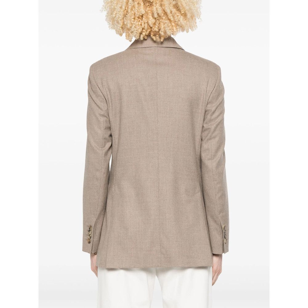 Max Mara Max Mara NEUTRALS Jackets - Blazers Size M / US 6-8 / IT 42-44 - 3 Thumbnail