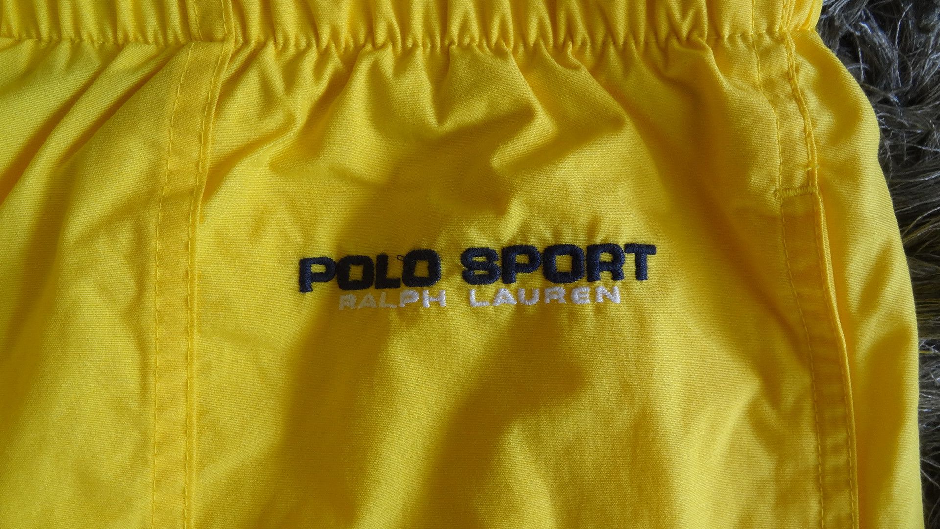 Polo Ralph Lauren Vintage 90s Yellow Polo Sport Track Pants Size M Size US 32 / EU 48 - 2 Preview