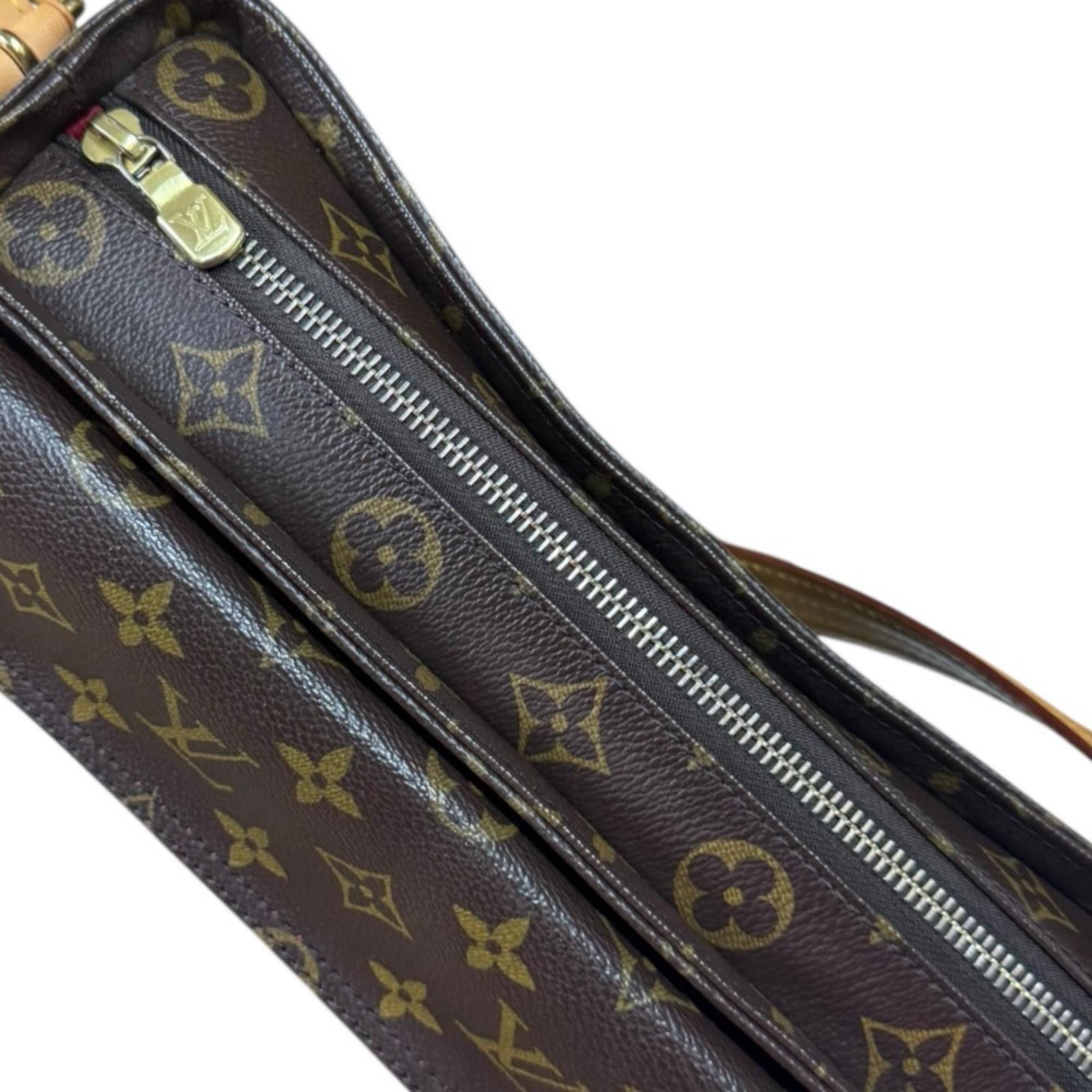 Louis Vuitton Louis Vuitton Viva Cite MM Monogram Shoulder Bag in Canvas, M51164, Brown, Women's, LOUIS VUITTON Size ONE SIZE - 14 Thumbnail