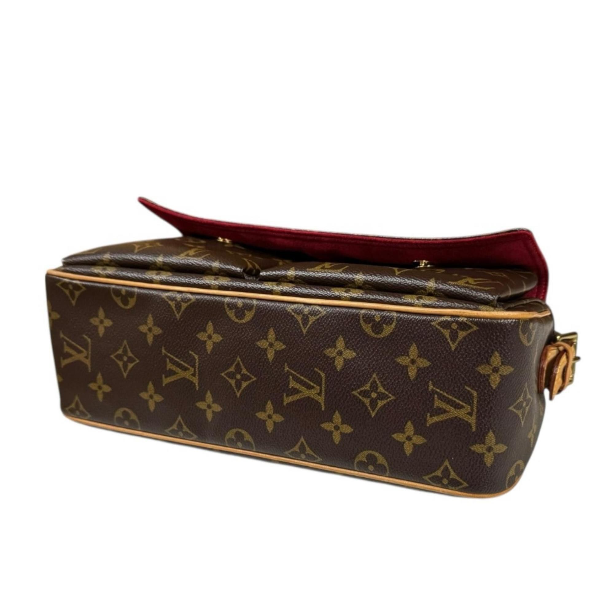 Louis Vuitton Louis Vuitton Viva Cite MM Monogram Shoulder Bag in Canvas, M51164, Brown, Women's, LOUIS VUITTON Size ONE SIZE - 5 Thumbnail