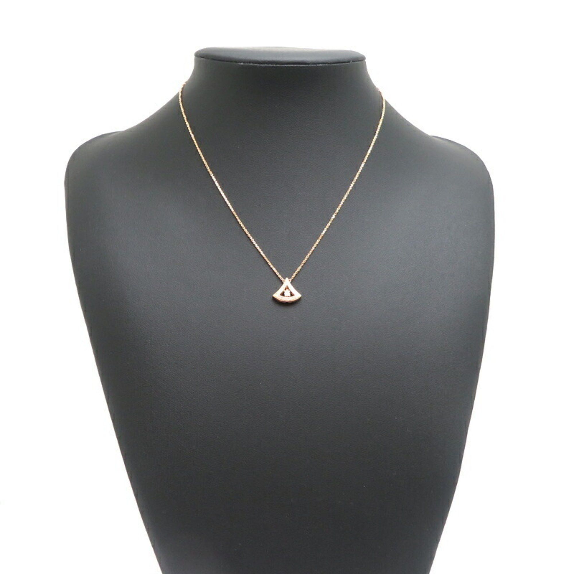 Bvlgari Bvlgari Diva's Dream Diamond Women's Necklace in 750 Pink Gold Size ONE SIZE - 10 Thumbnail