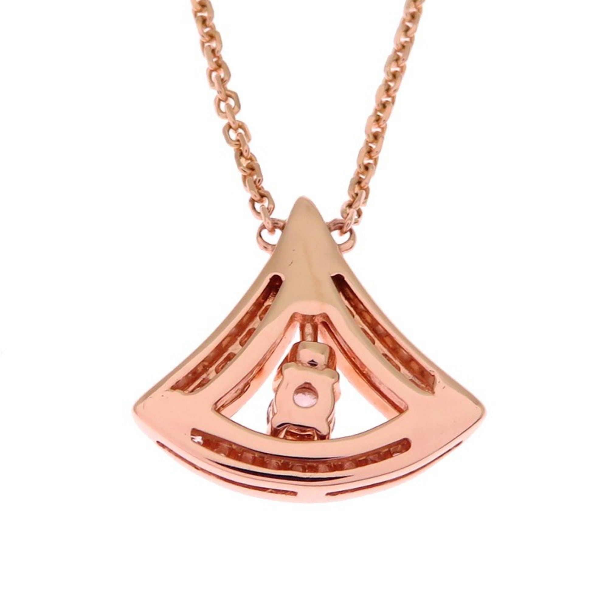Bvlgari Bvlgari Diva's Dream Diamond Women's Necklace in 750 Pink Gold Size ONE SIZE - 3 Thumbnail