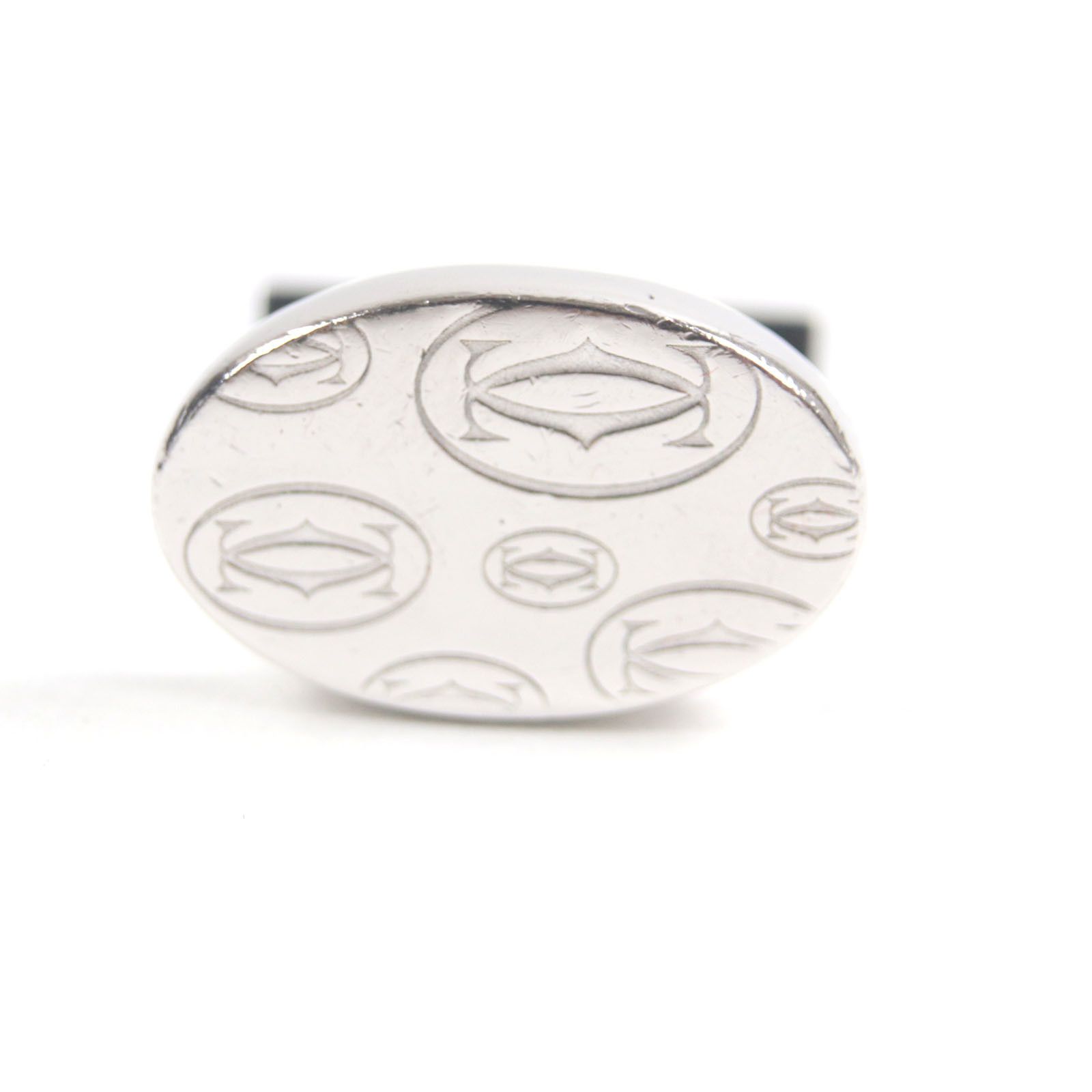 Cartier Cartier Cartier Silver 925 Cufflinks Metal Cufflinks DUTY FREE for USA Size ONE SIZE - 3 Thumbnail