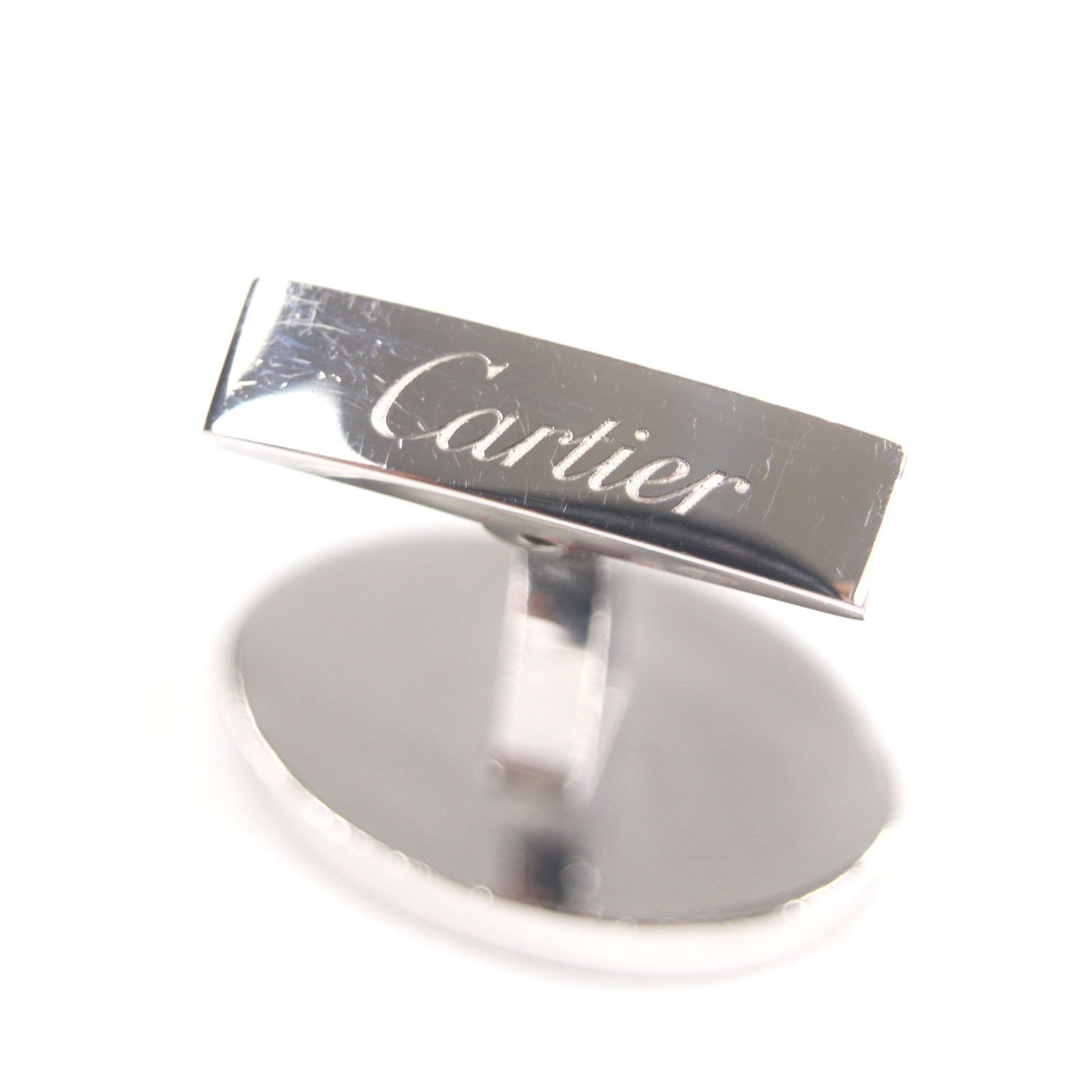 Cartier Cartier Cartier Silver 925 Cufflinks Metal Cufflinks DUTY FREE for USA Size ONE SIZE - 5 Thumbnail