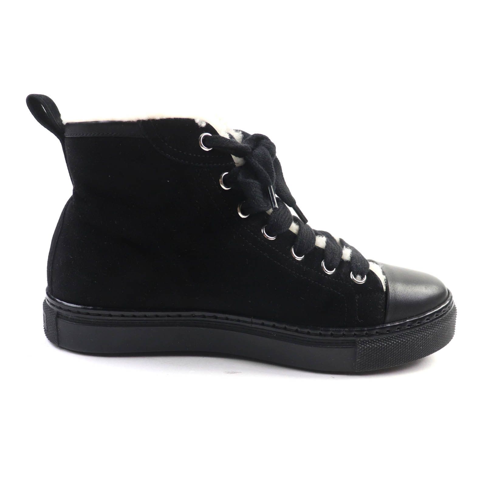 Hermes Hermes Hermes JIMMY Suede High Cut Sneakers Suede Shoes DUTY FREE for USA Size ONE SIZE - 6 Thumbnail