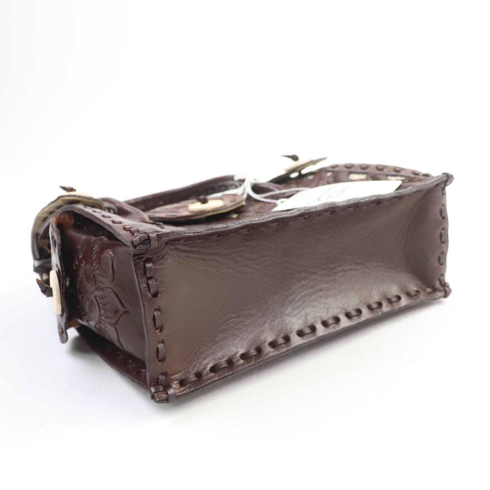 Other Other GRACE CONTINENTAL Cutwork Maestra S Handbag Leather Handbag DUTY FREE for USA Size ONE SIZE - 4 Thumbnail