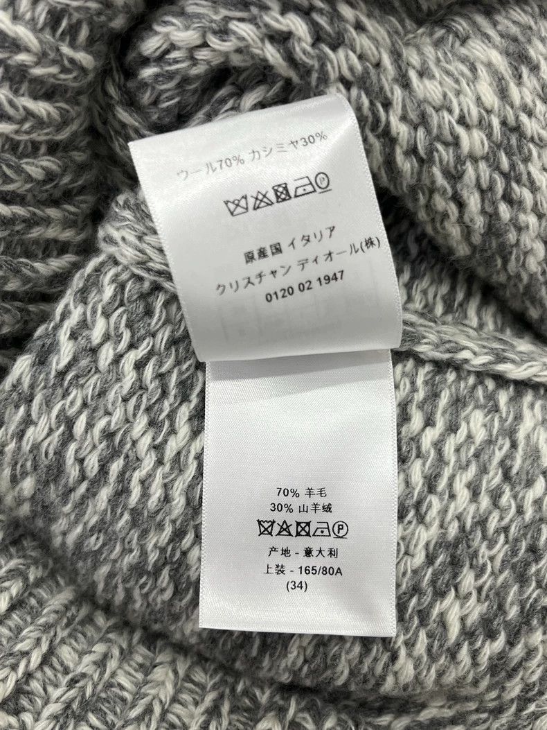 Dior Dior Gray Collar Knit Cardigan - dmc Size US M / EU 48-50 / 2 - 5 Thumbnail