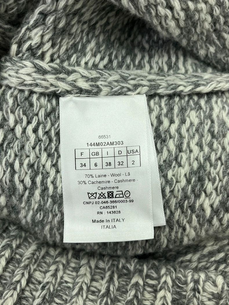 Dior Dior Gray Collar Knit Cardigan - dmc Size US M / EU 48-50 / 2 - 4 Thumbnail