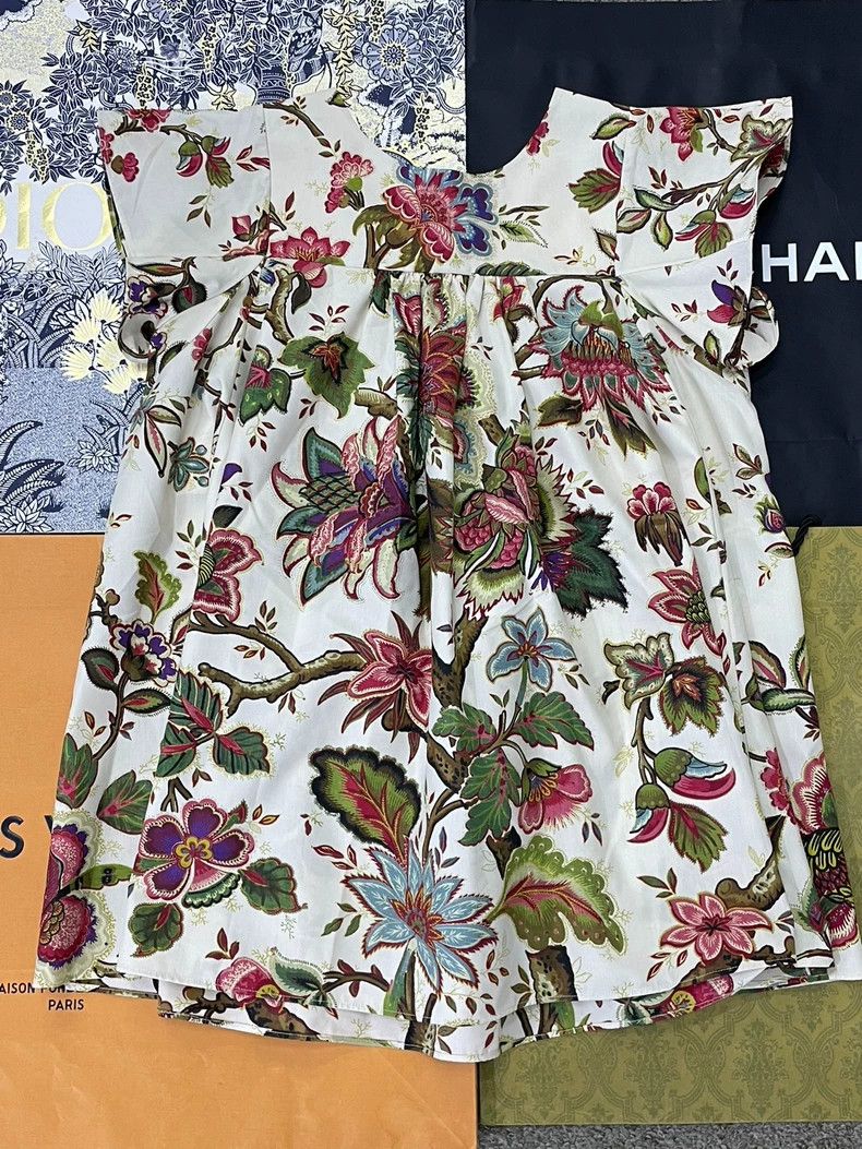 Dior Dior Floral Print Short Sleeve Top - dmc Size US M / EU 48-50 / 2 - 3 Thumbnail