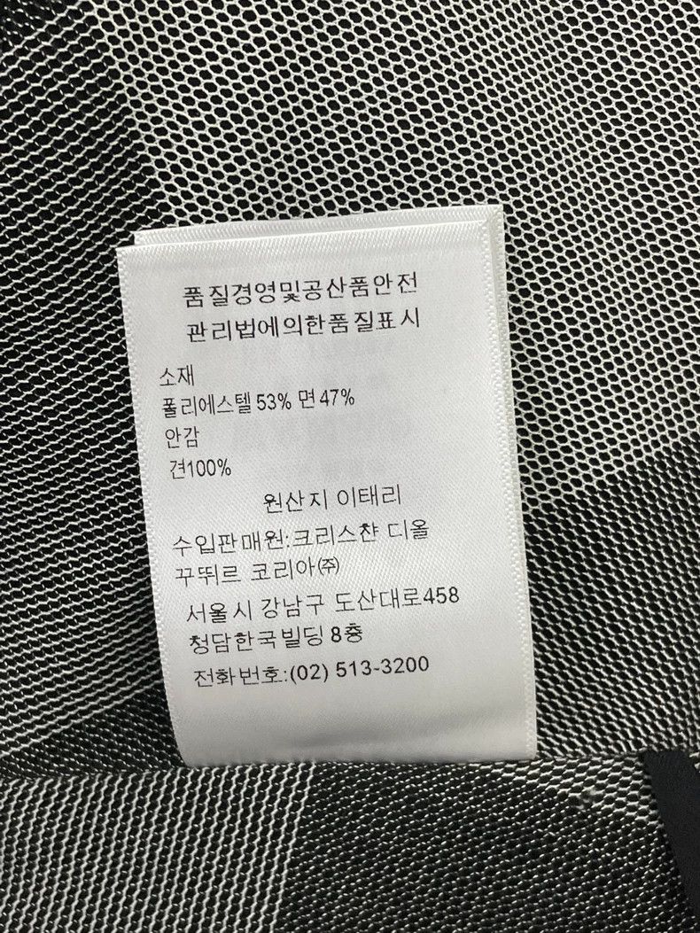 Dior Dior Black Grey White Plaid Mesh Skirt - dmc Size US 31 - 5 Thumbnail
