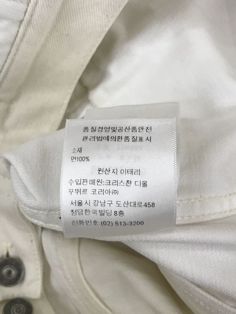 Dior Dior White Bee Denim Jacket - dmc Size US M / EU 48-50 / 2 - 8 Thumbnail