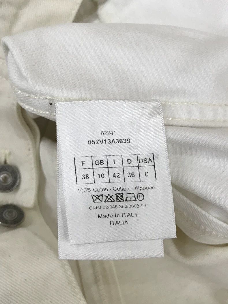 Dior Dior White Bee Denim Jacket - dmc Size US M / EU 48-50 / 2 - 6 Thumbnail