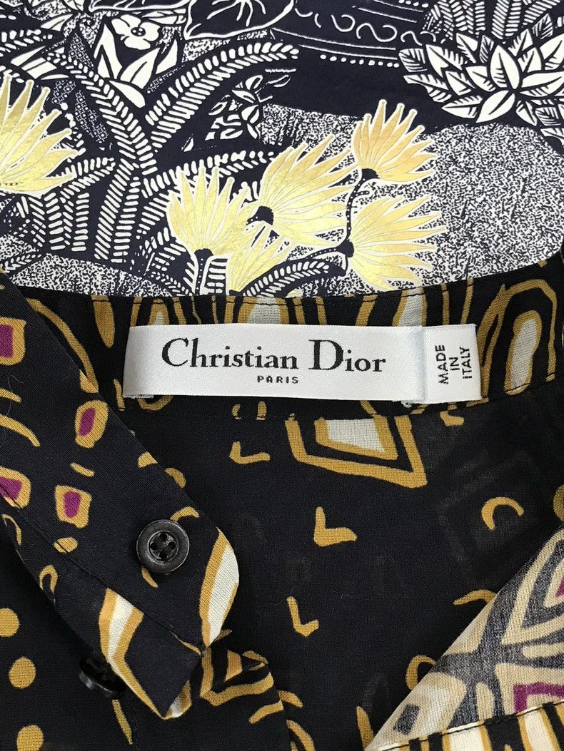 Dior Dior Monkey Print Loose Shirt - dmc Size US S / EU 44-46 / 1 - 3 Thumbnail