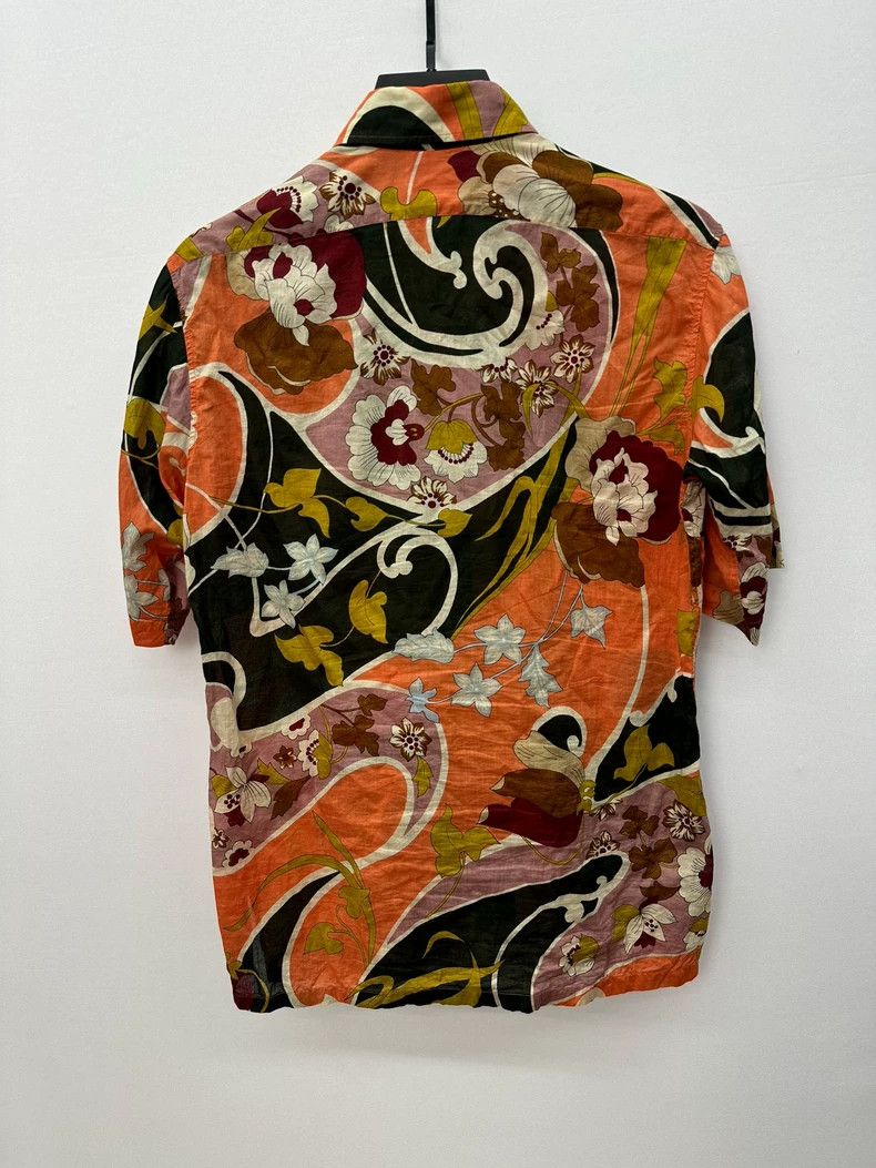 Dries Van Noten Dries Van Noten Floral Short Sleeve Shirt - dmc Size US M / EU 48-50 / 2 - 5 Thumbnail