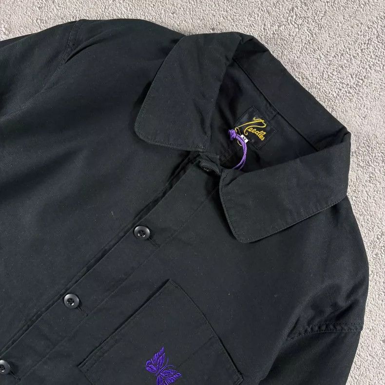Needles Needles D.N. Coverall Butterfly Embroidery Jacket - dmc Size US M / EU 48-50 / 2 - 2 Thumbnail