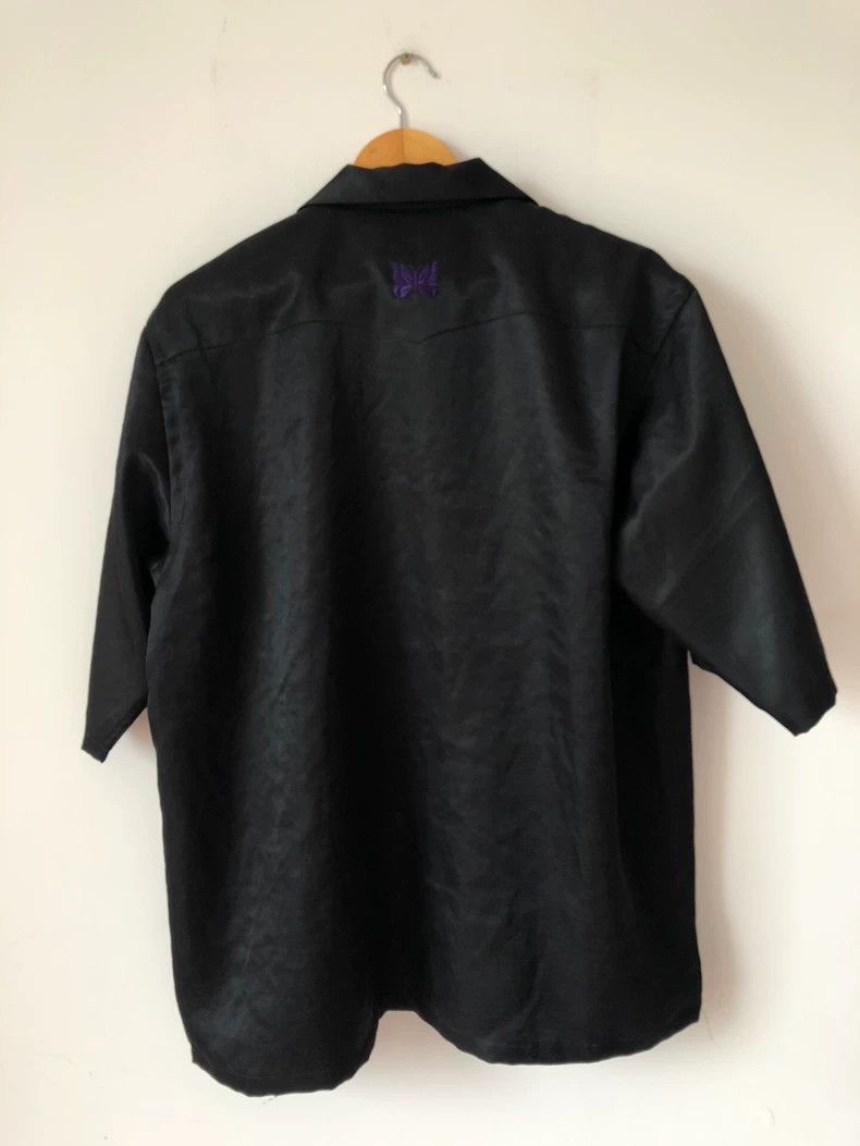 Needles NEEDLES S/S COWBOY SATIN SHIRT - dmc Size US XL / EU 56 / 4 - 3 Thumbnail