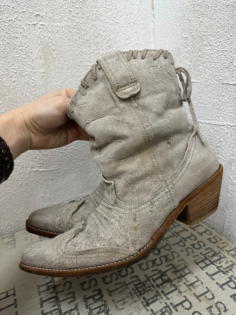 Junya Watanabe Junya Watanabe Western Pointed Boots - dmc Size US 7.5 / EU 40-41 - 4 Thumbnail
