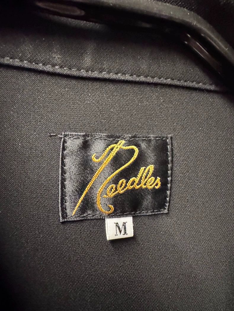 Needles Logo-Embroidered Piped Twill Overshirt - dmc Size US M / EU 48-50 / 2 - 3 Thumbnail
